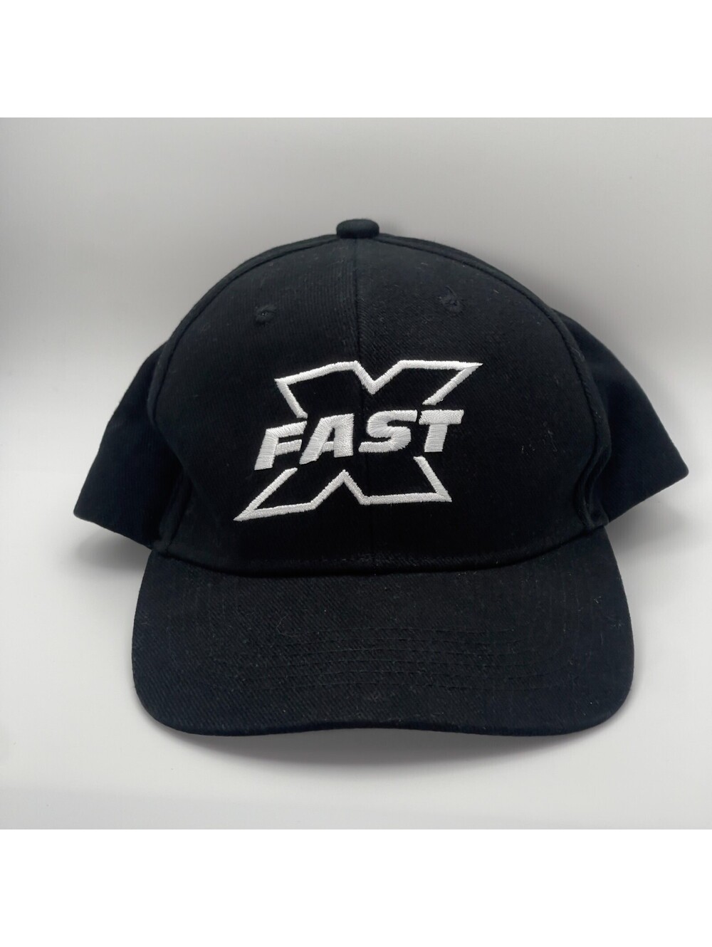 Fast X Fast & Furious Black Embroidered Snapback Hat Racing